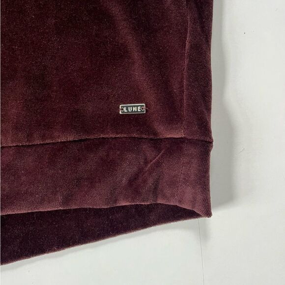 Lune Active Teddy Sweater Brown Purple Small - Picture 10 of 10